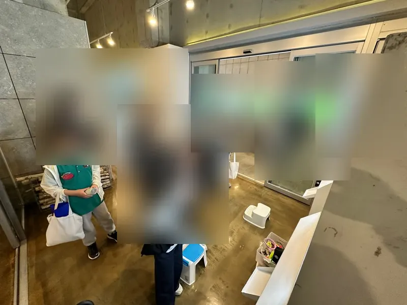 은성교회 포토부스 설치 공간과 대기 동선