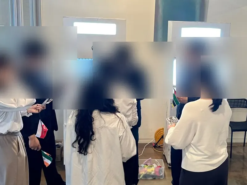 세종산성교회 포토부스 2대 설치와 운영 동선